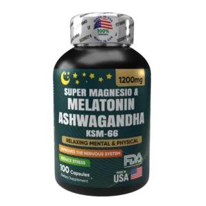 Super magnesio y melatonin ashwagandha