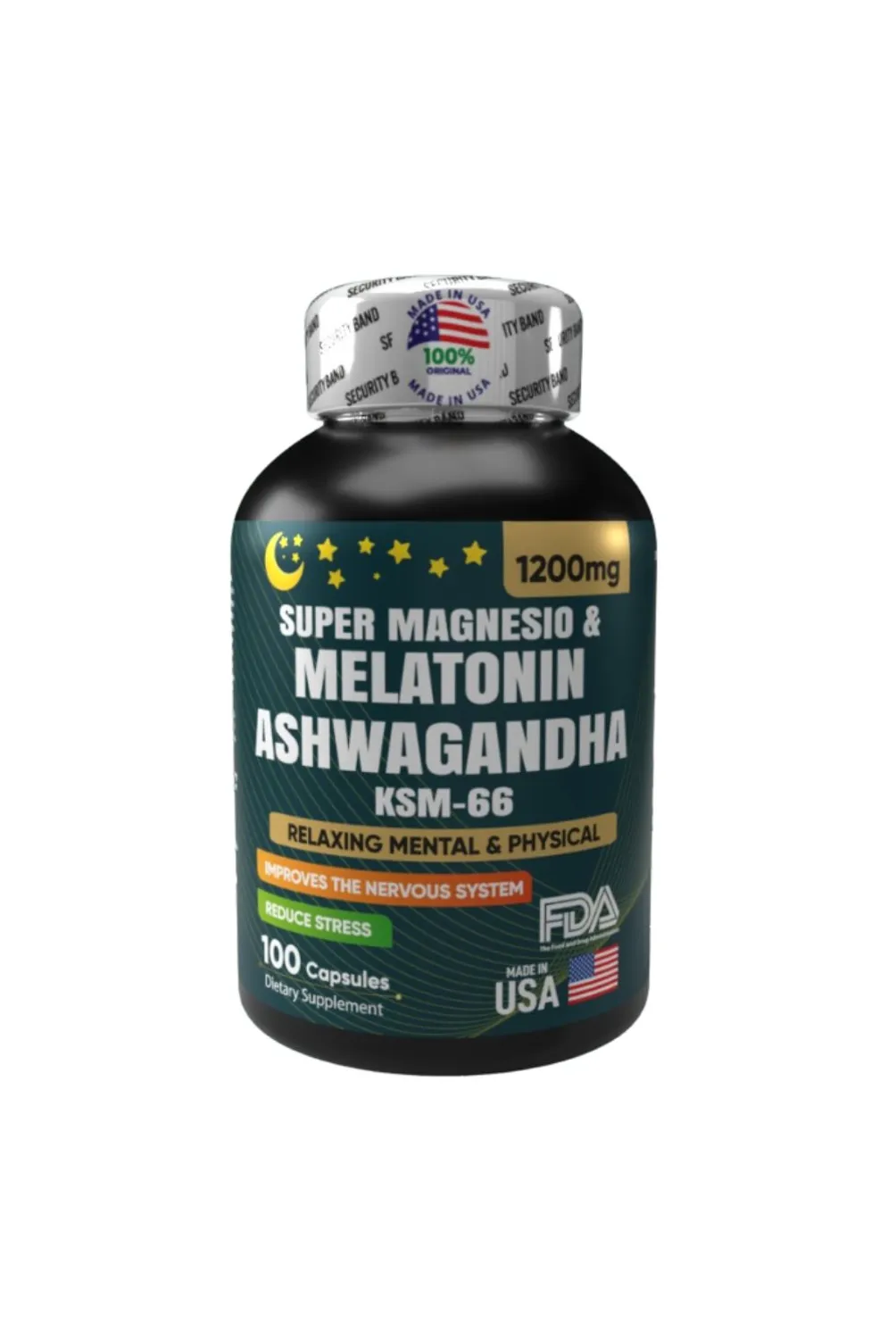 Super magnesio y melatonin ashwagandha
