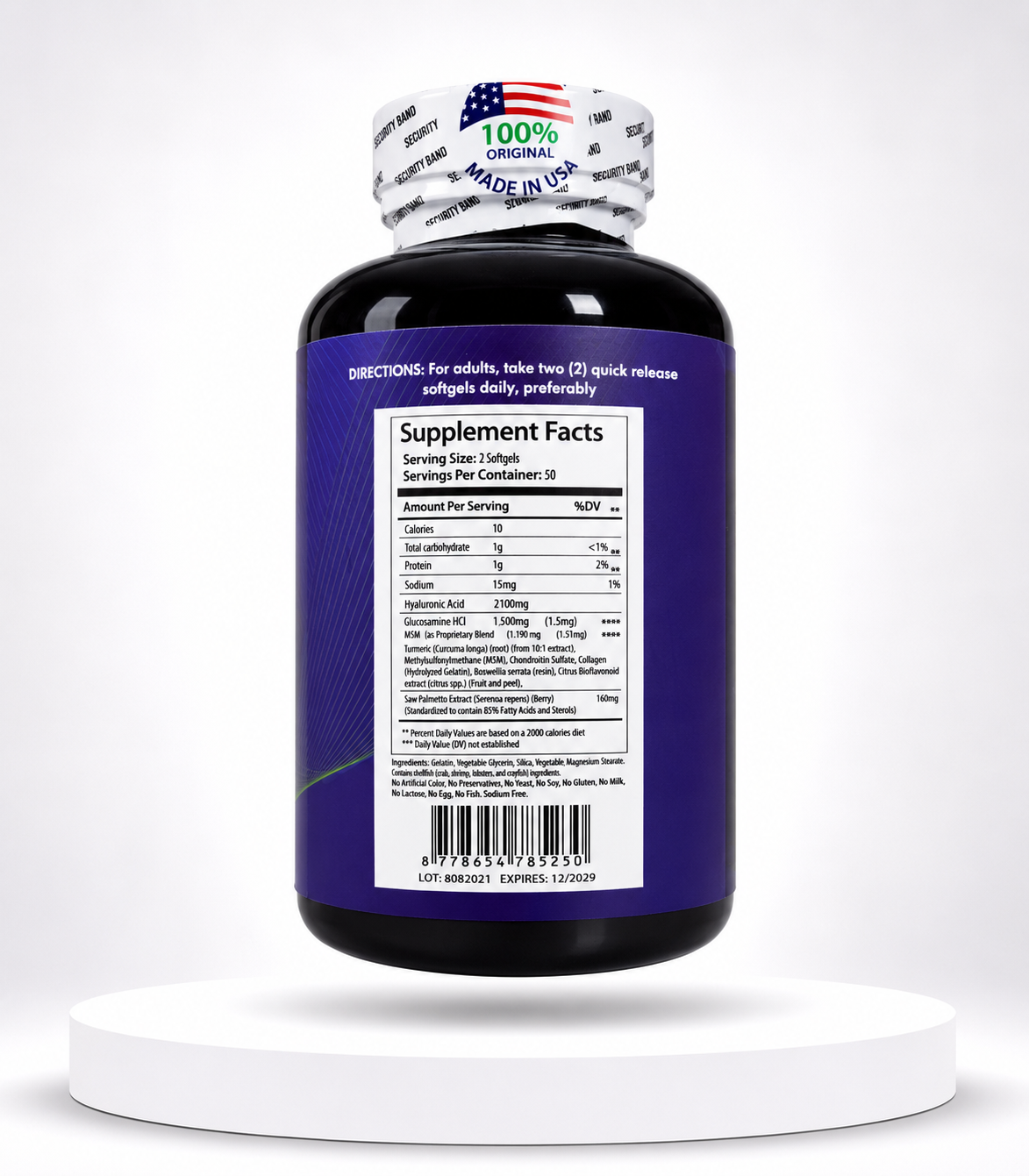 La glucosamina, la condroitina y el MSM (metilsulfonilmetano) - Imagen 2