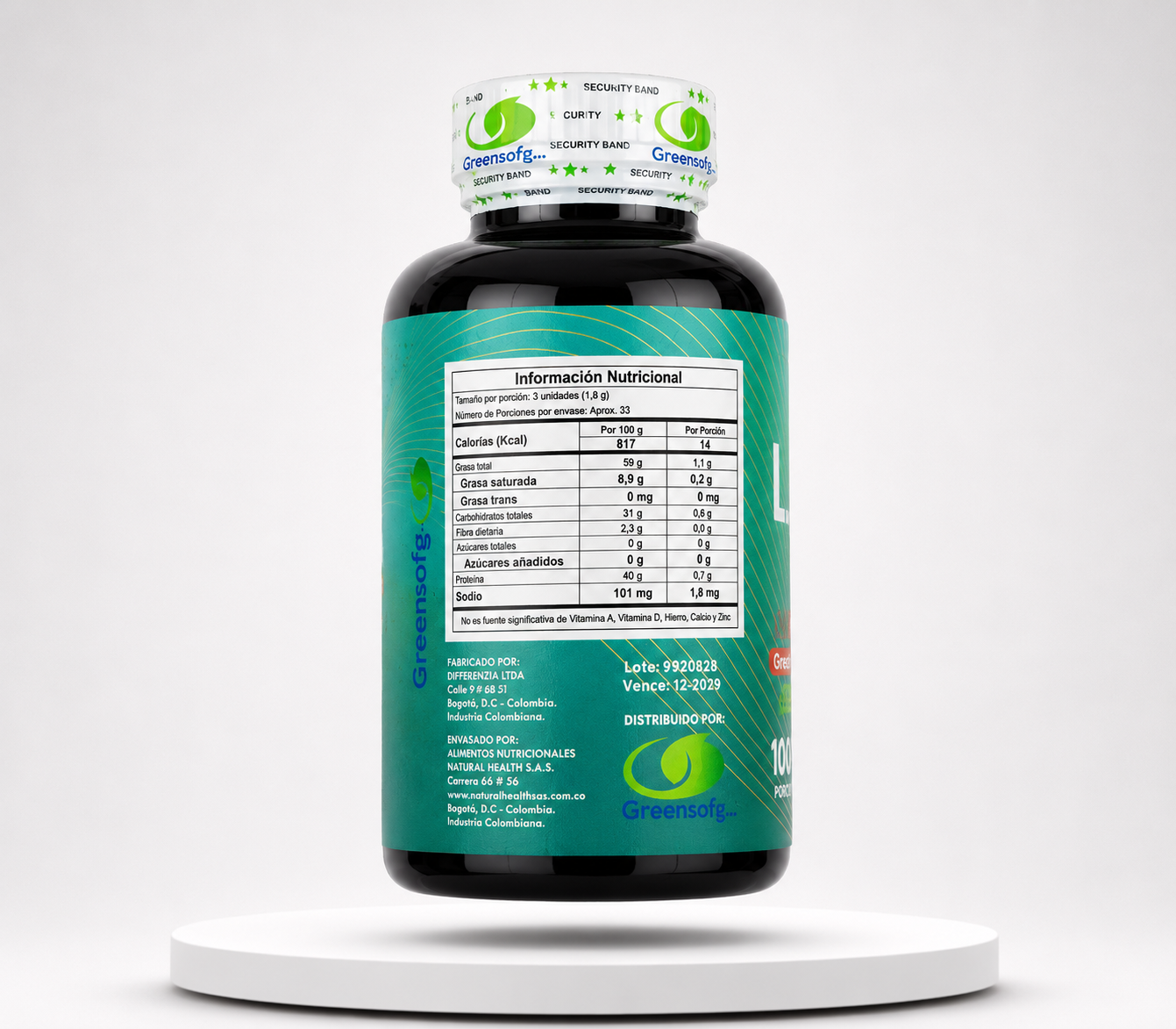 L-CARNITINA 600 mg – Greensofg - Imagen 2