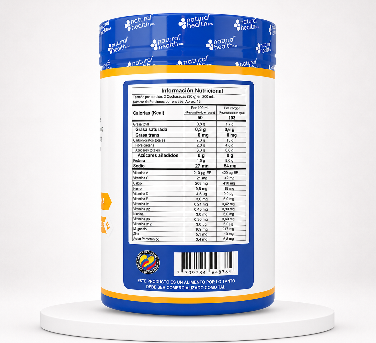 Powsure Premium Sabor Vainilla 400g - Imagen 3