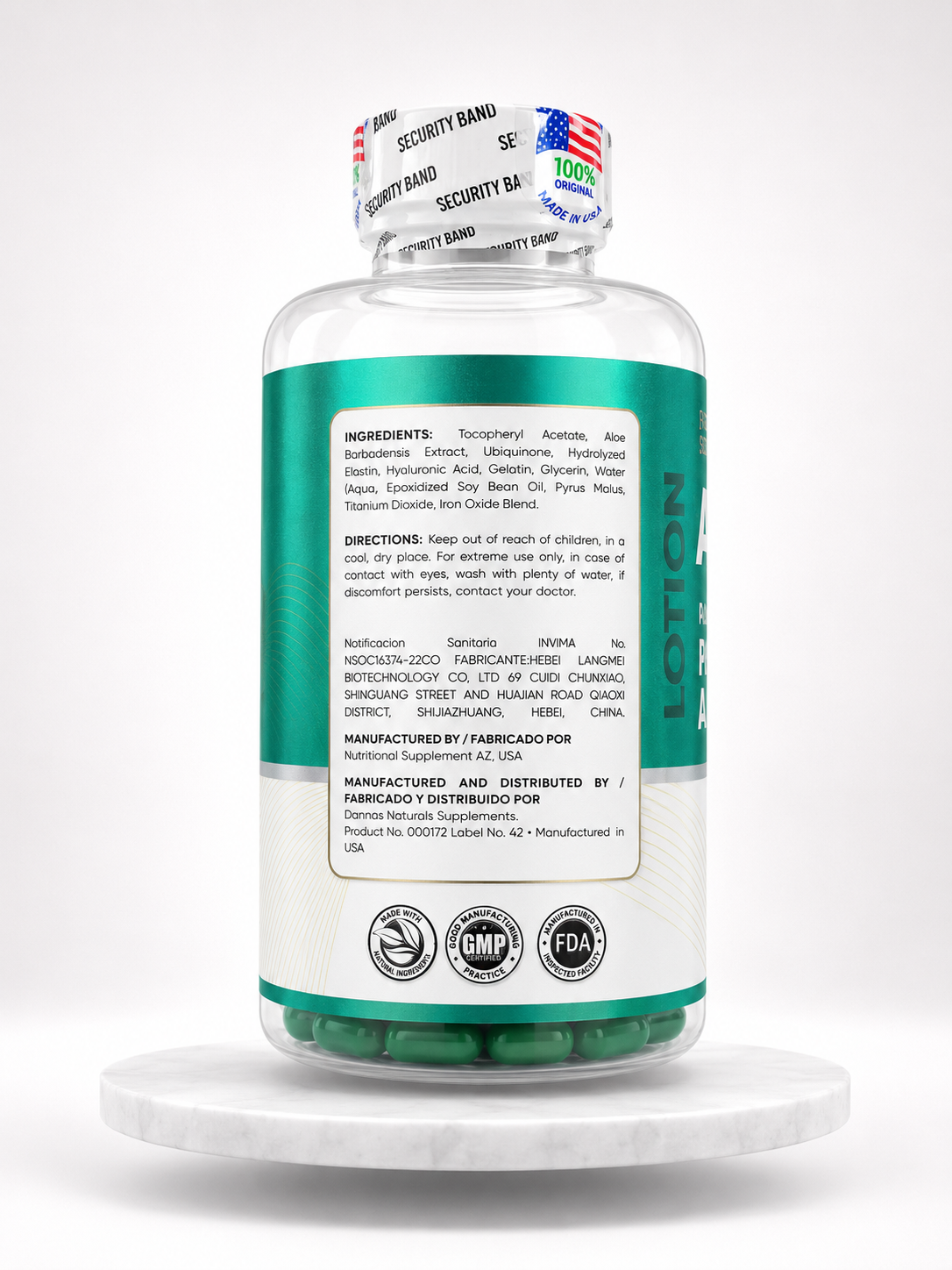 Aloe Vera + Ácido Hialurónico + Vitamina E - Imagen 3