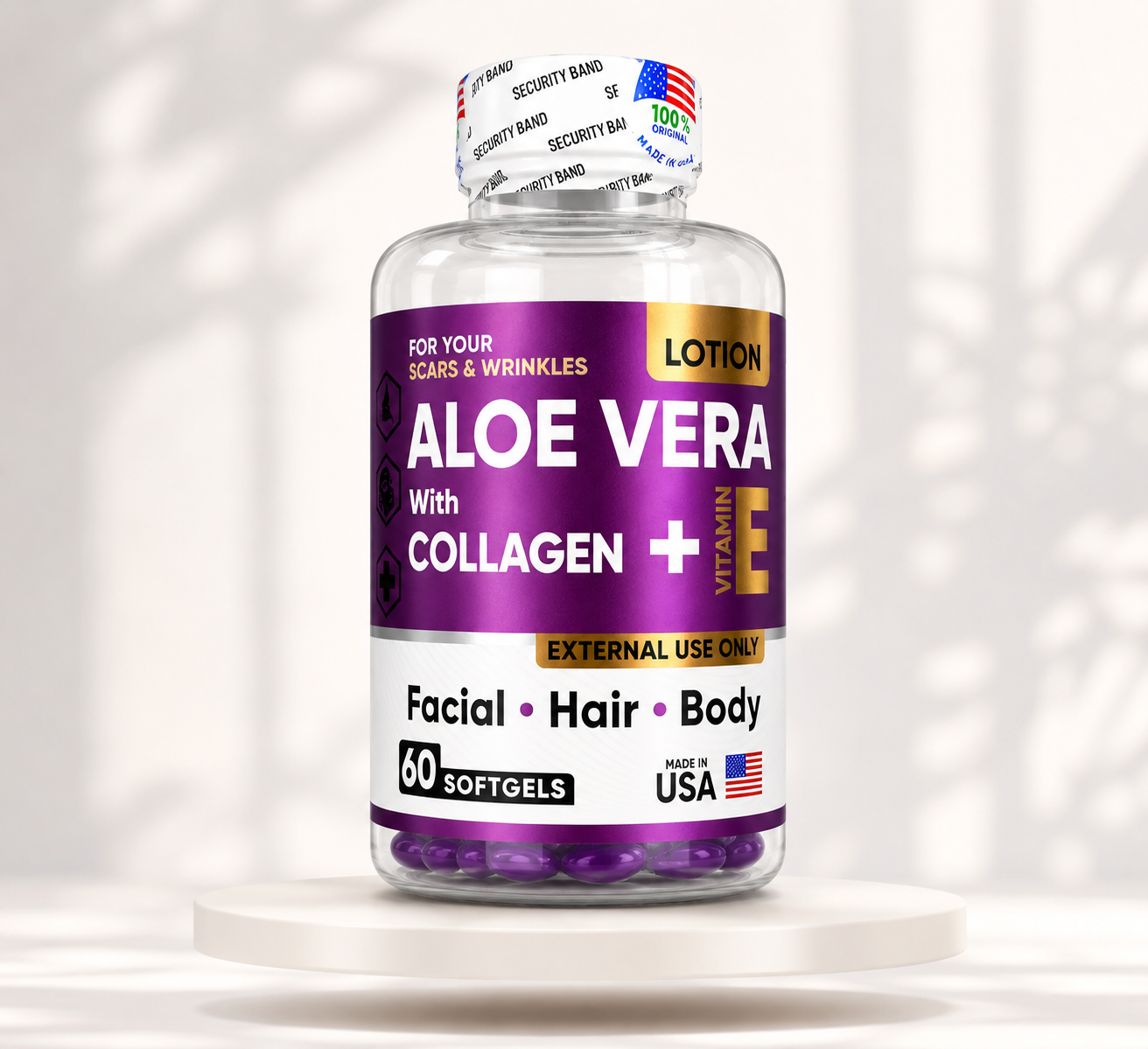 Aloe Vera + Colágeno + Vitamina E