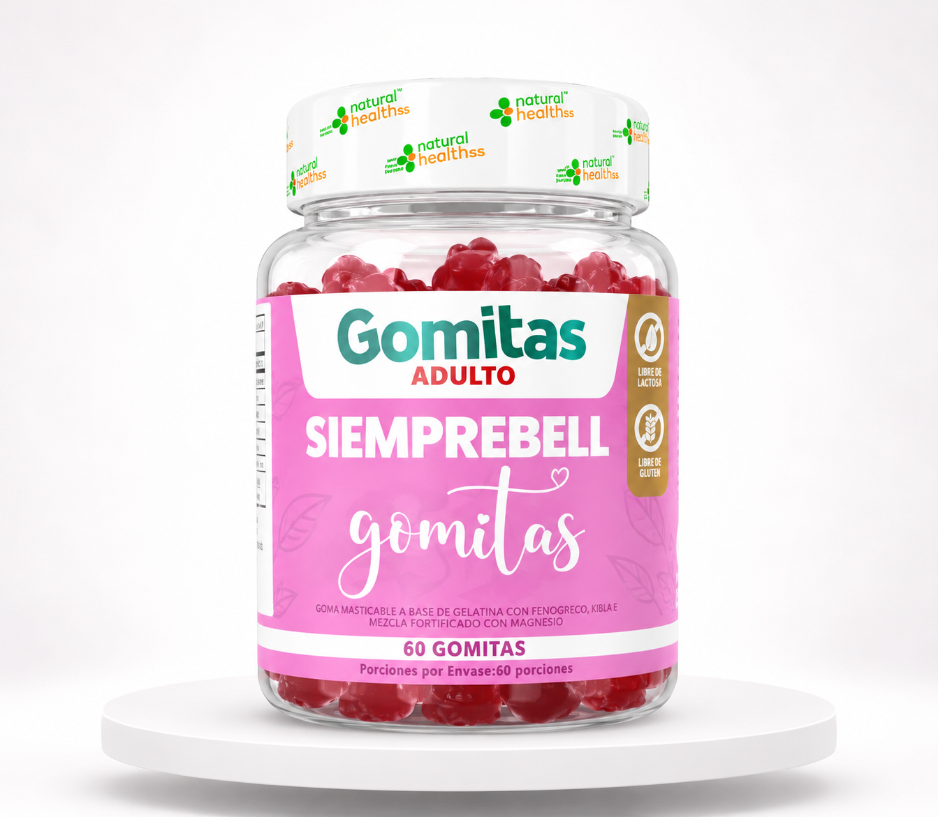 Gomitas Siemprebell Adulto | 60 Gomitas