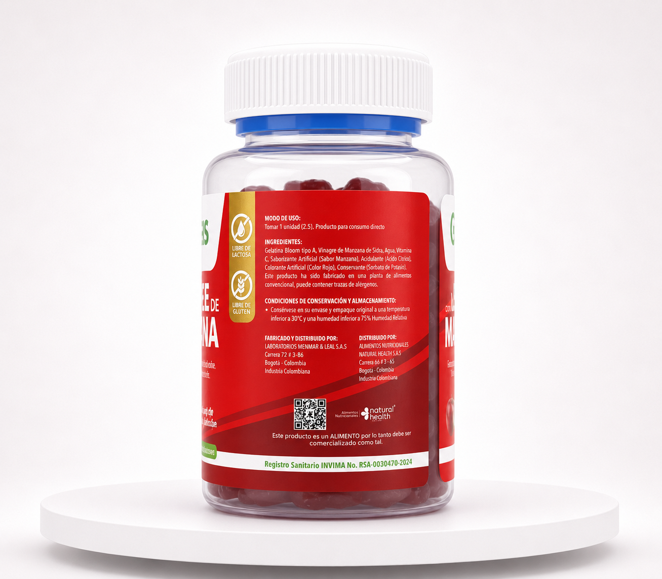 Gomitas con Vinagre de Manzana + Vitamina C - Imagen 2