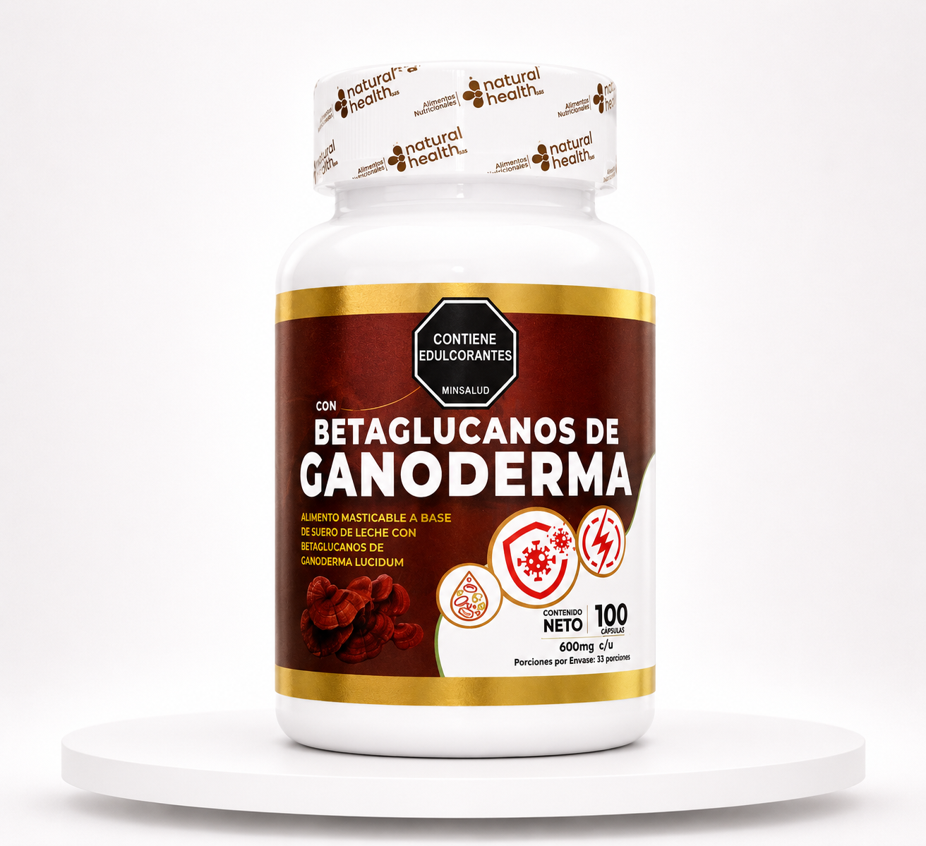 Betaglucanos de Ganoderma