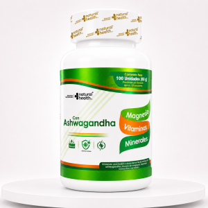 Ashwagandha con Magnesio, Vitaminas y Minerales-Natural Health