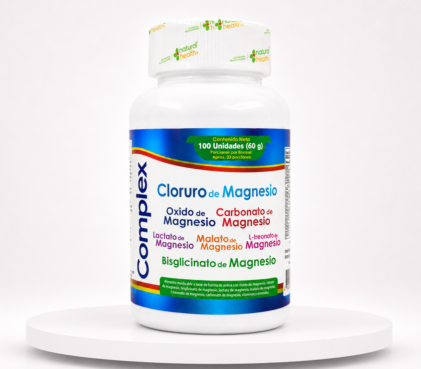 Complex 7 en 1 Magnesio- Natural Health