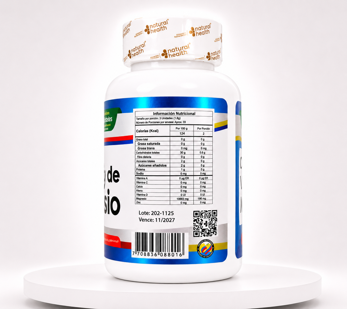 Citrato de Magnesio-Natural Health - Imagen 2