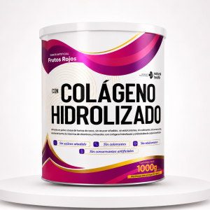 Colágeno Hidrolizado en polvo – Sabor Frutos Rojos 1000 g