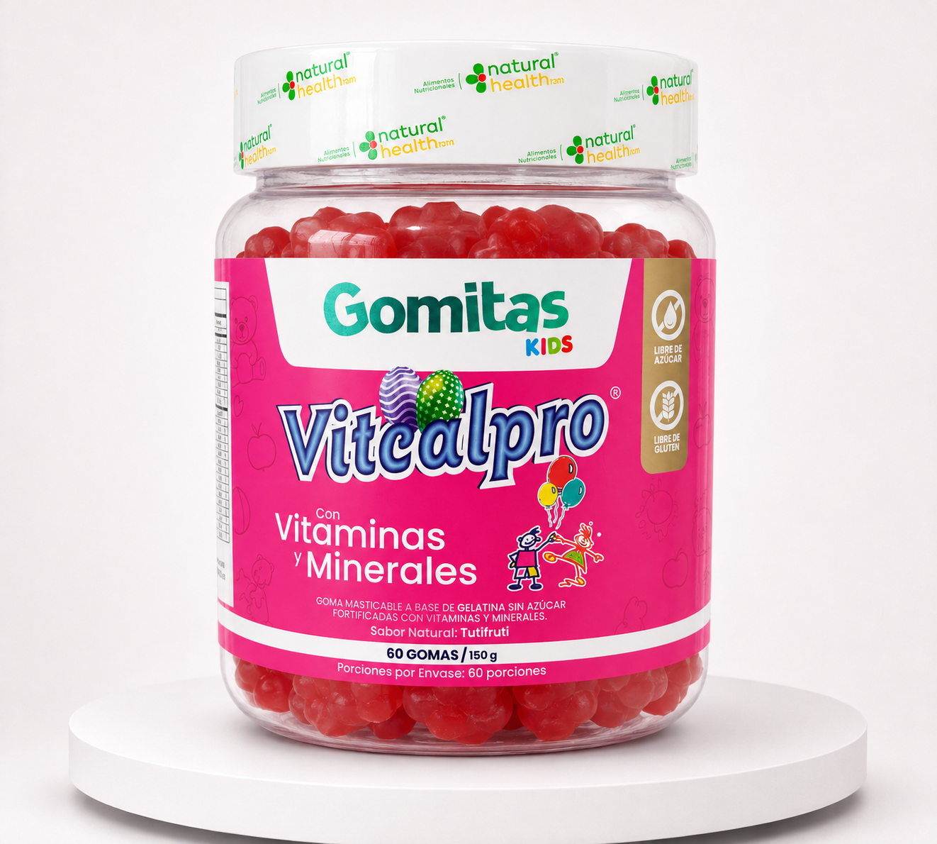 Gomitas Kids Vitcalpro® con Vitaminas y Minerales