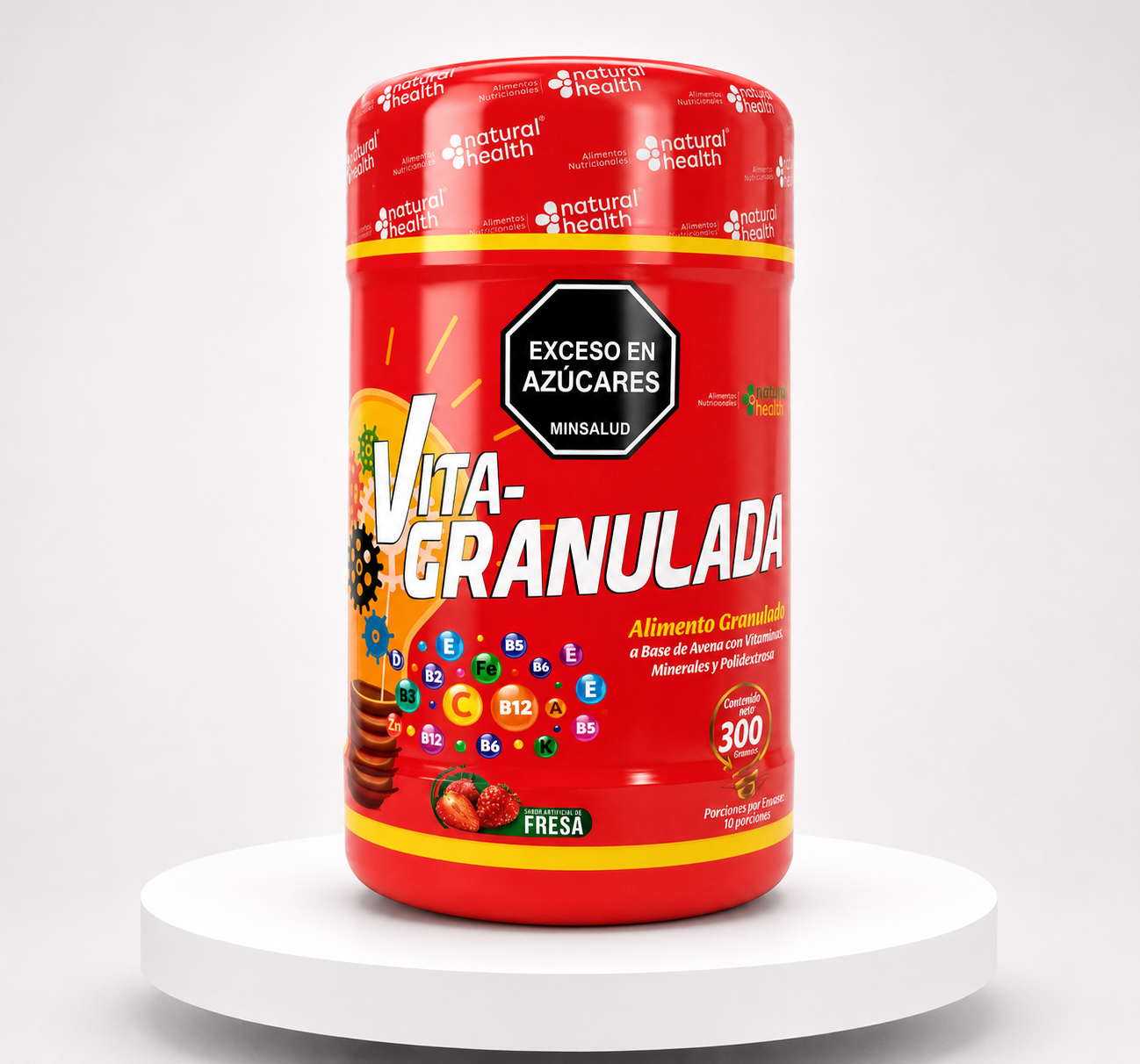 Vita-Granulada Sabor Fresa